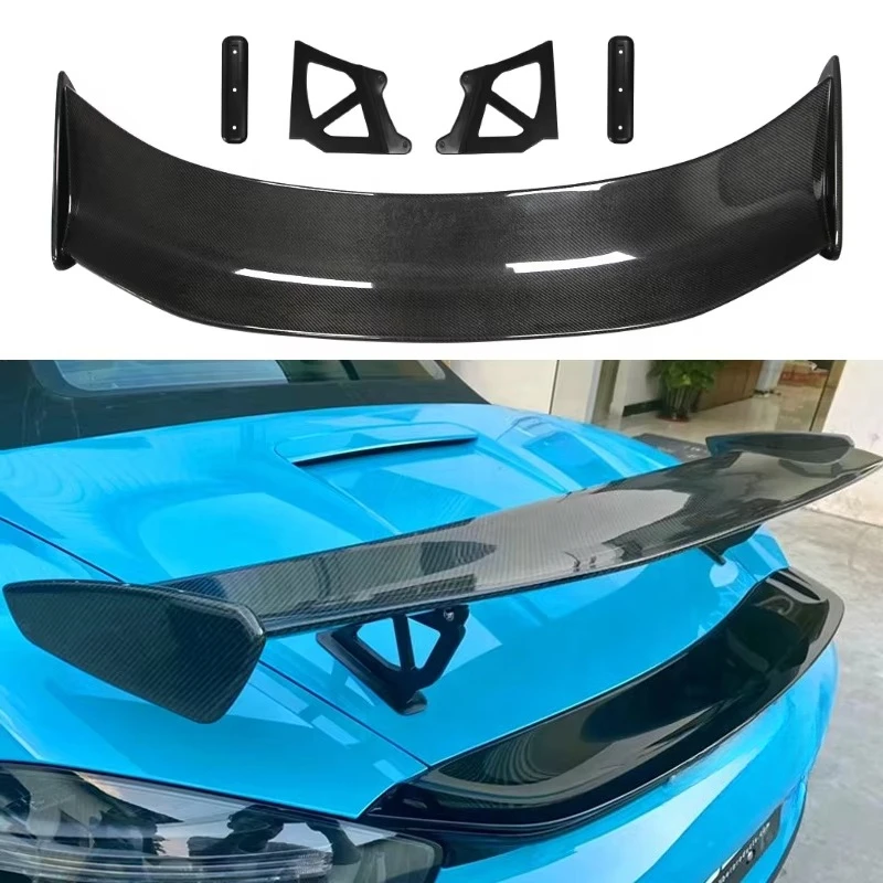 718 Spoiler posteriore Spoiler di coda Spoiler in fibra di carbonio per Porsche 718custom