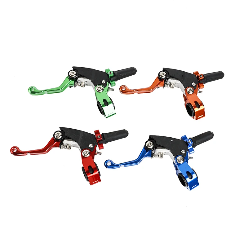 Motocross CNC Labor-saving Clutch Lever Drop Folding Adjustable Brake Handle For Honda Yamaha Kawasaki Suzuki KTM BOSUER