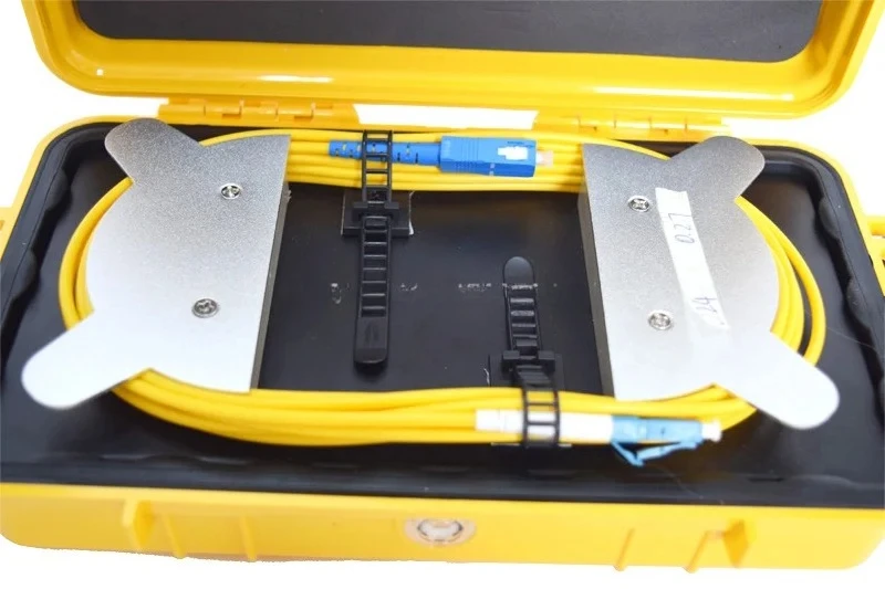 Dead Zone Eliminator,Fiber Rings, OTDR Launch Cable Box SM 1310 1550nm 500M LC, UPC-SC, UPC