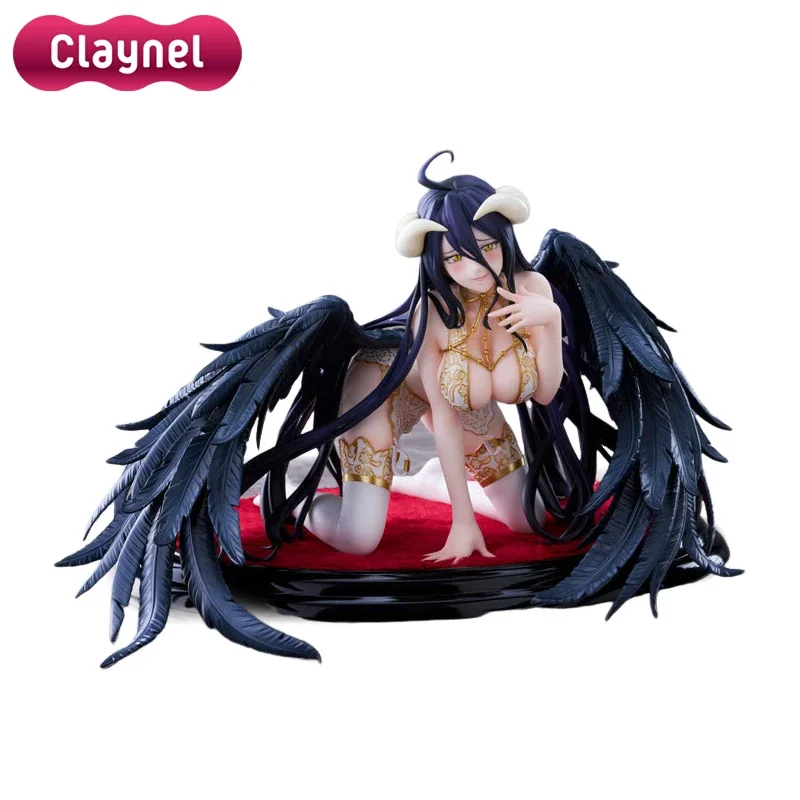 

Genuine Original Claynel Overlord Albedo Underwear Ver Anime Figure PVC 15CM Collectible Model Doll Statuette Toy Ornament Gift