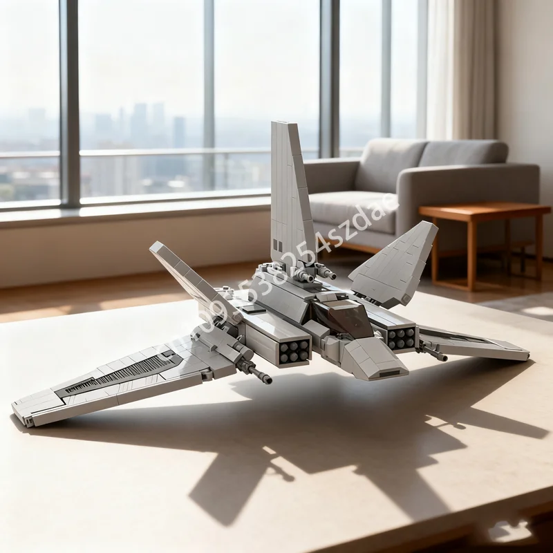 

1002 шт. MOC Alpha XG 1 звездная боевая модель, строительные блоки, архитектура, сделай сам, креативная игрушка, идея, кирпич, Рождественский подарок, детский день рождения