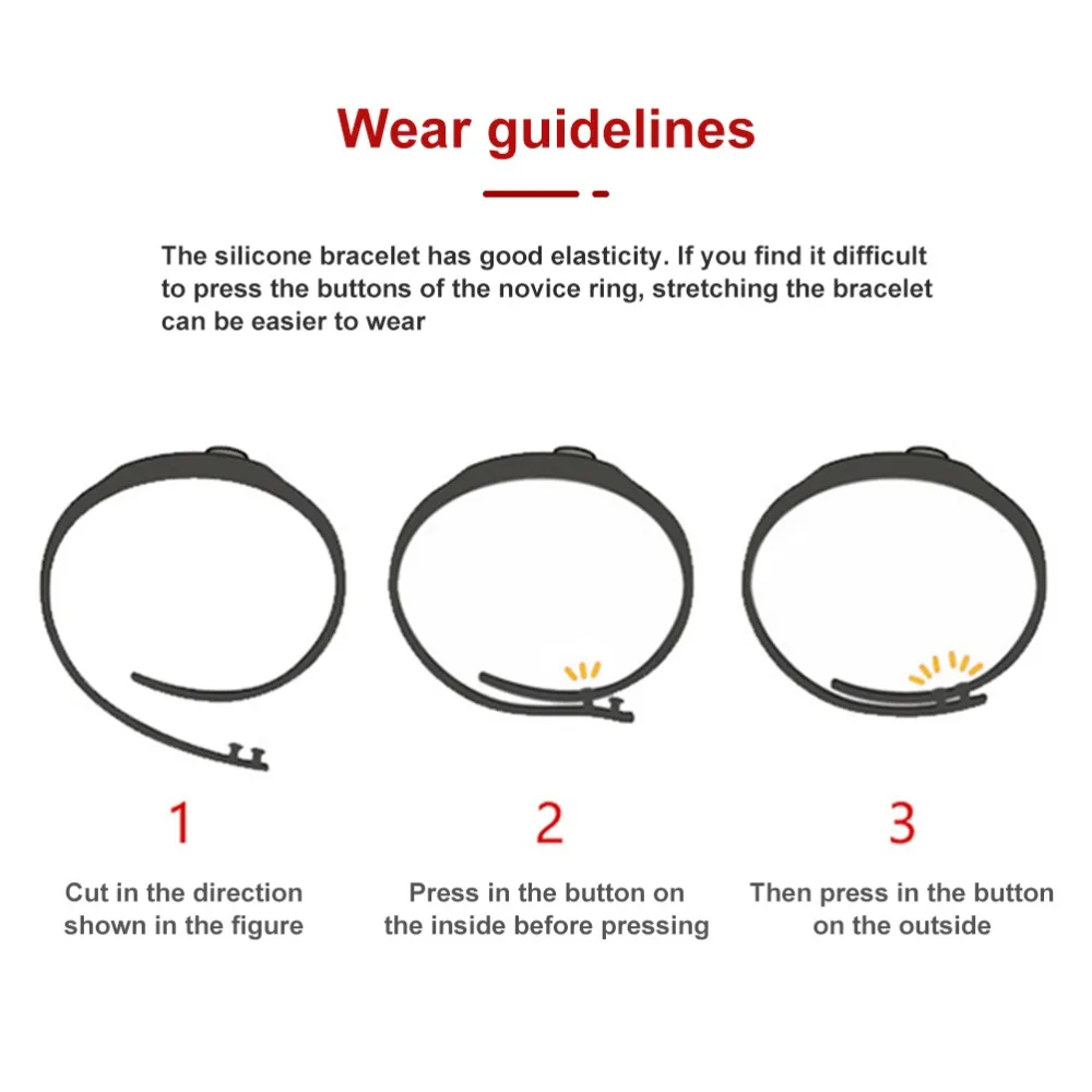 Adjustable Anti Static Wristband Silicone Waterproof Antistatic Wrist Strap Breathable Electrostatic Removal Bracelet