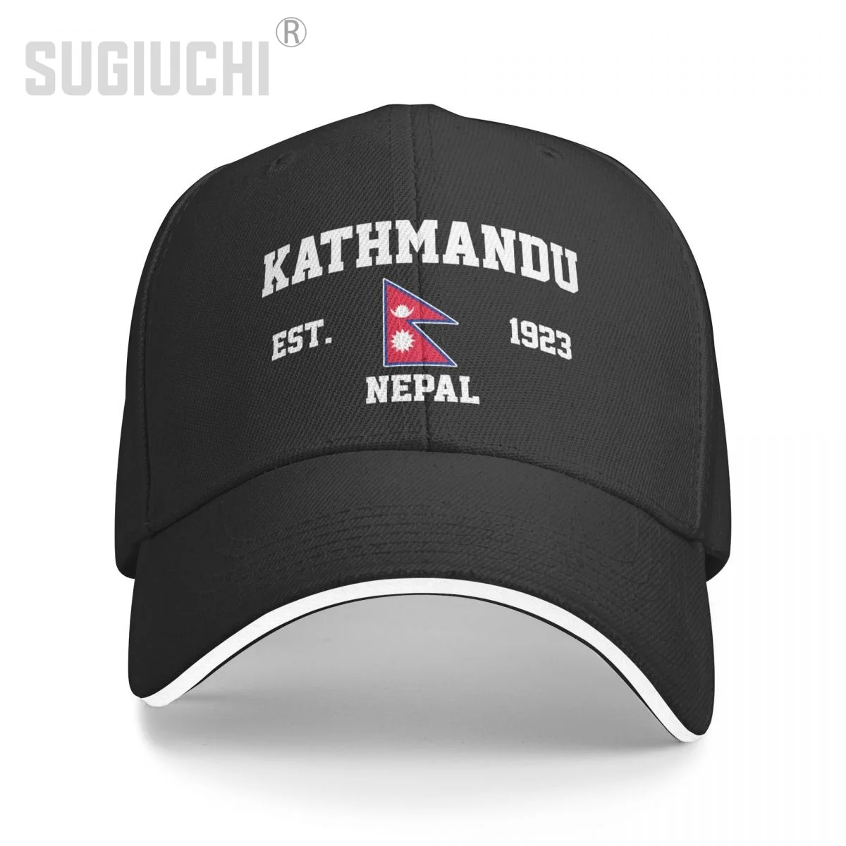 Baseball Cap Nepal EST.1923 Kathmandu Capital Men Women Unisex Hip Hop Sandwich Caps Snapback Golf Hat Fishing