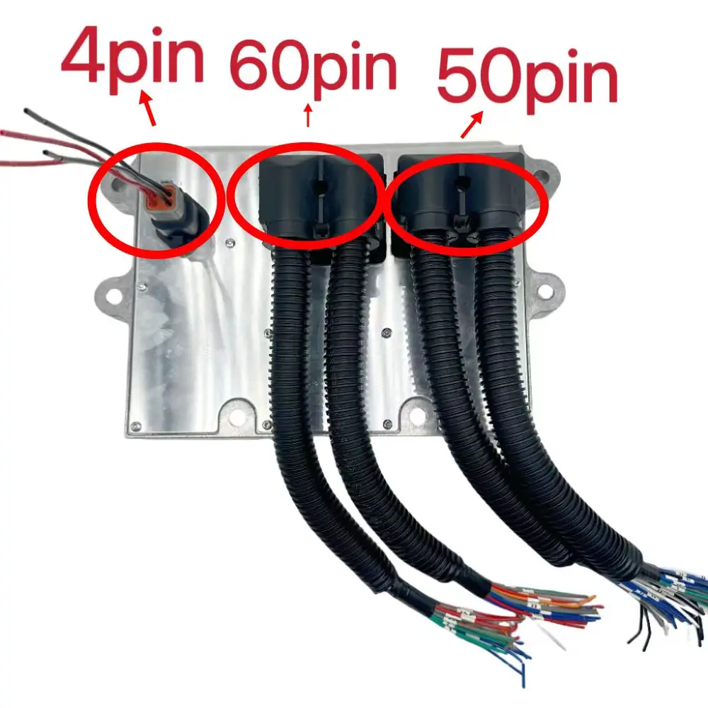 50pin 60pin 4pin Applicable to Cummins engine ECU P4963807 connector
