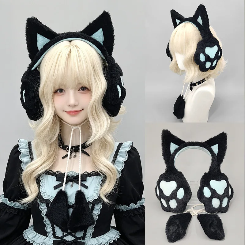 accessoires-d'hiver-cache-oreilles-cache-oreilles-en-peluche-cache-oreilles-pour-chat-ecouteurs-d'hiver-articles-d'hiver-cache-oreilles-cache-oreilles-en-fourrure-style-lolita