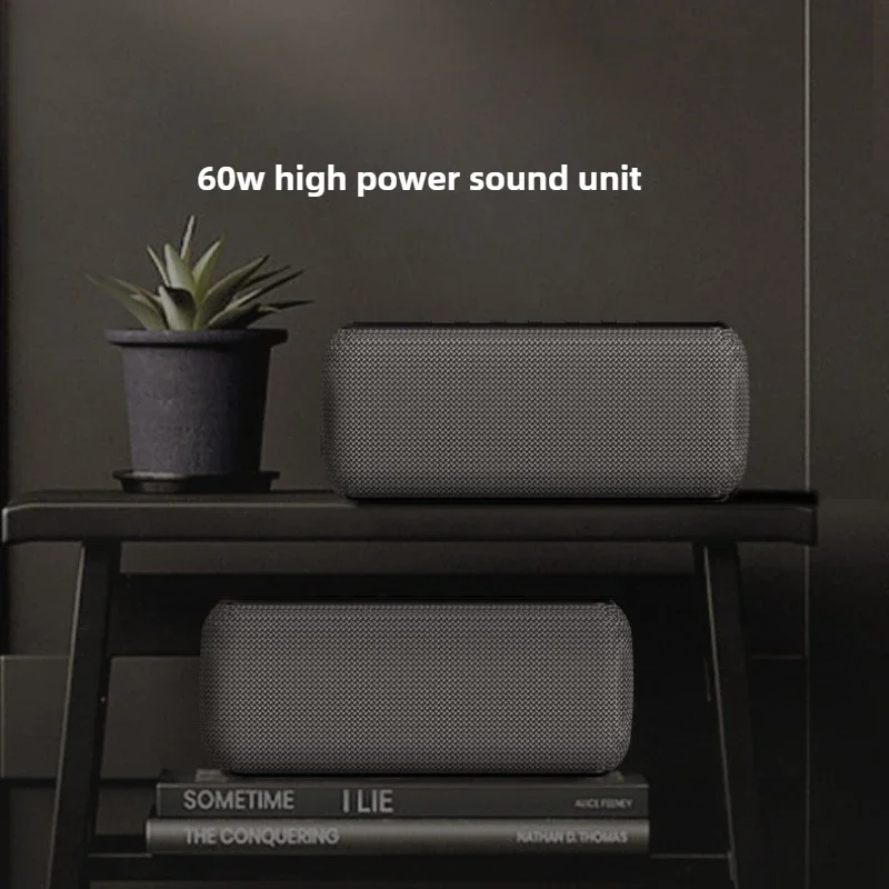 SD 카드 슬롯 및 서브우퍼를 갖춘 상업용 무선 60W 고출력 실외 블루투스 스피커