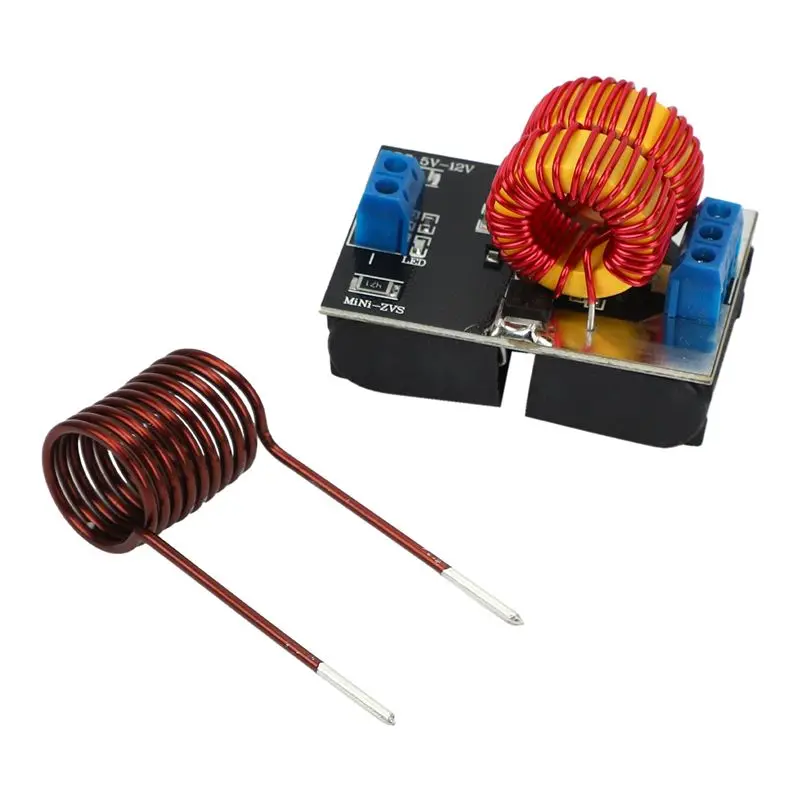 ABJN-2X 12V 120W Mini ZVS Induction Heating Board Flyback Driver Broad Heater DIY Cooker+ Ignition Coil