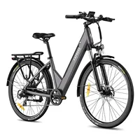 FAFREES F28 Pro Electric City Bike 27.5 Inch Electric Bicycle 250W Motor E-Bike 36V 14.5Ah Battery City Commuter ebike