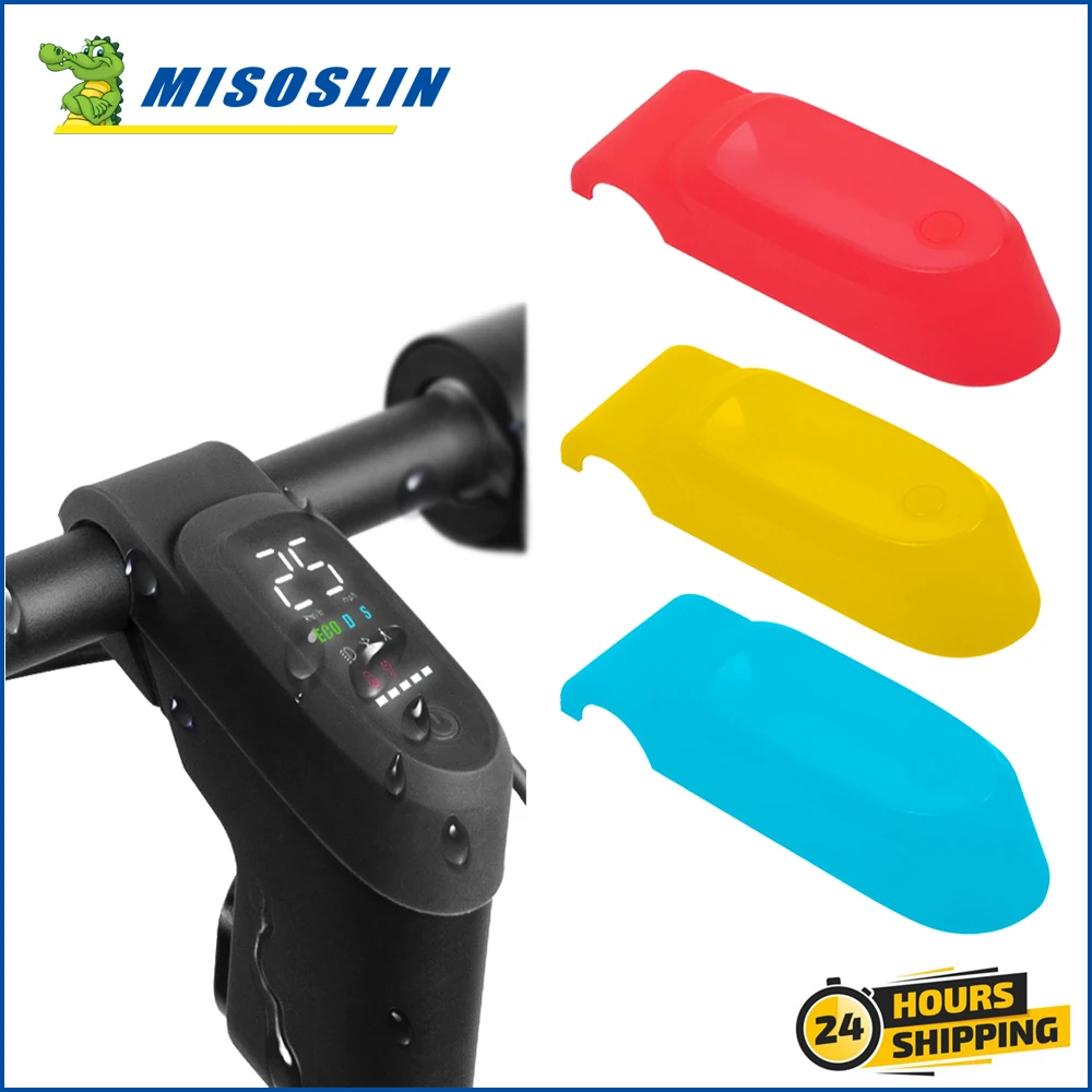 Scooter Dashboard Silicone Waterproof Instrument Cover for Ninebot F20 F25 F30 F40 Electric Scooter Display Rubber Protect Case