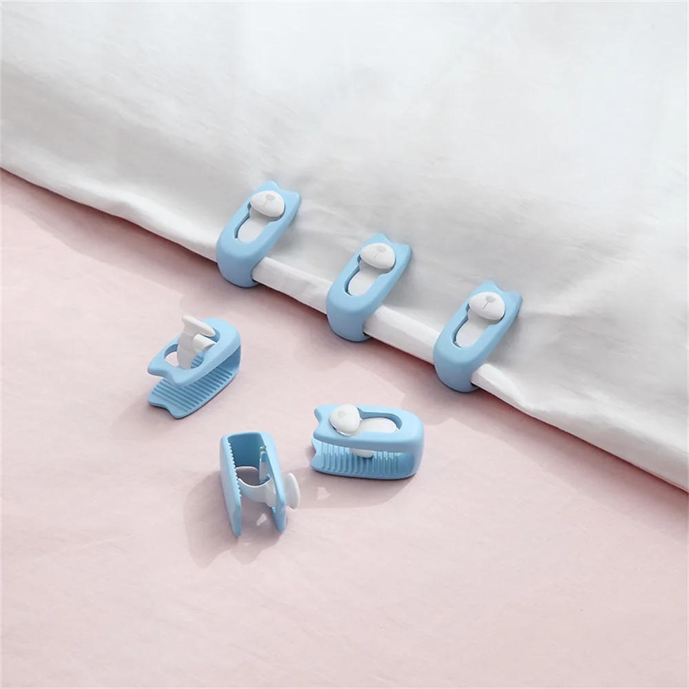 Anti-slip Clip Durable Not Easy To Rust Prevent The Quilt From Slipping Durable And Durable Skin-friendly Needleless Quilt Rack