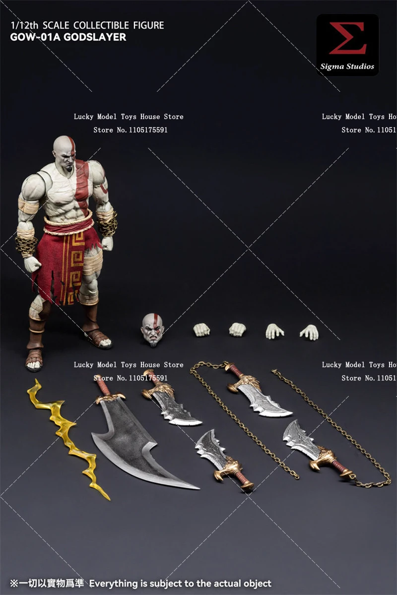 Limited GOW-01A Godslayer Collection 1/12 Kuitus Tough Guy Killer Action Figure SIGMA STUDIOS Original 6inch Soldier Model