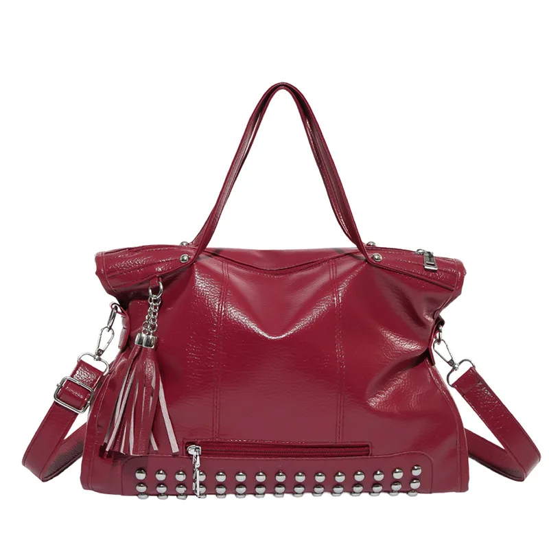 حقيبة حمل عصرية محمولة باليد، حقيبة سفر ذات سعة كبيرة، حقائب يد مخصصة على شكل برشام #6