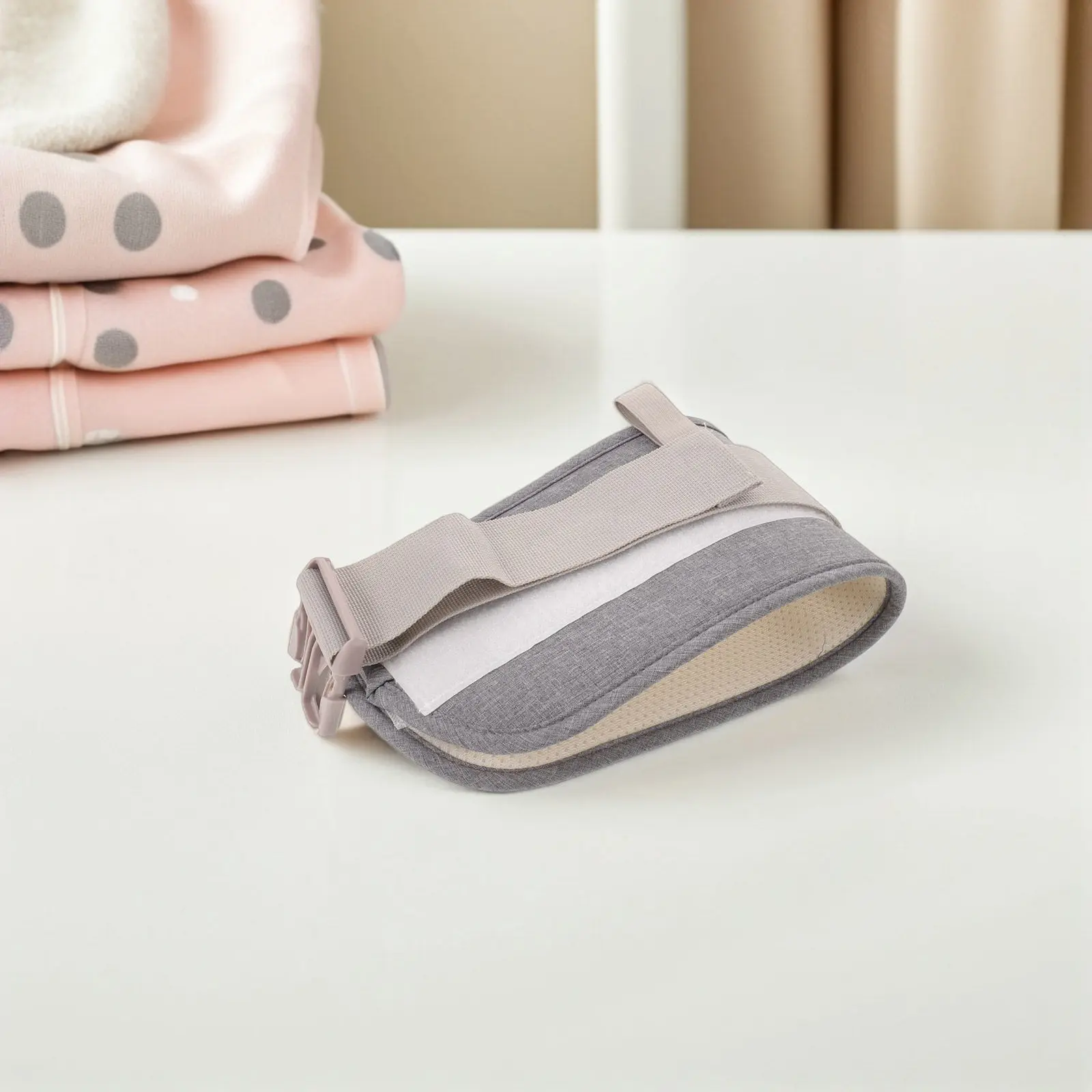 Baby Hip Waistband Extender Grey Adjustable Quick Release Hip Carrier Belt Extension Infant Waist Strap Extender Travel