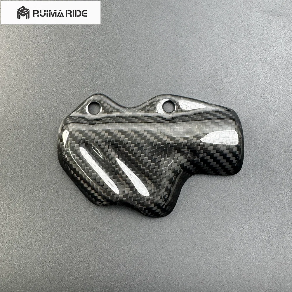Per DUCATI Panigale V4 SR V2 899 959 1199 1299 Streetfighter V4 S Moto In Fibra di Carbonio Posteriore Pompa Freno Copertura Tappo di Protezione