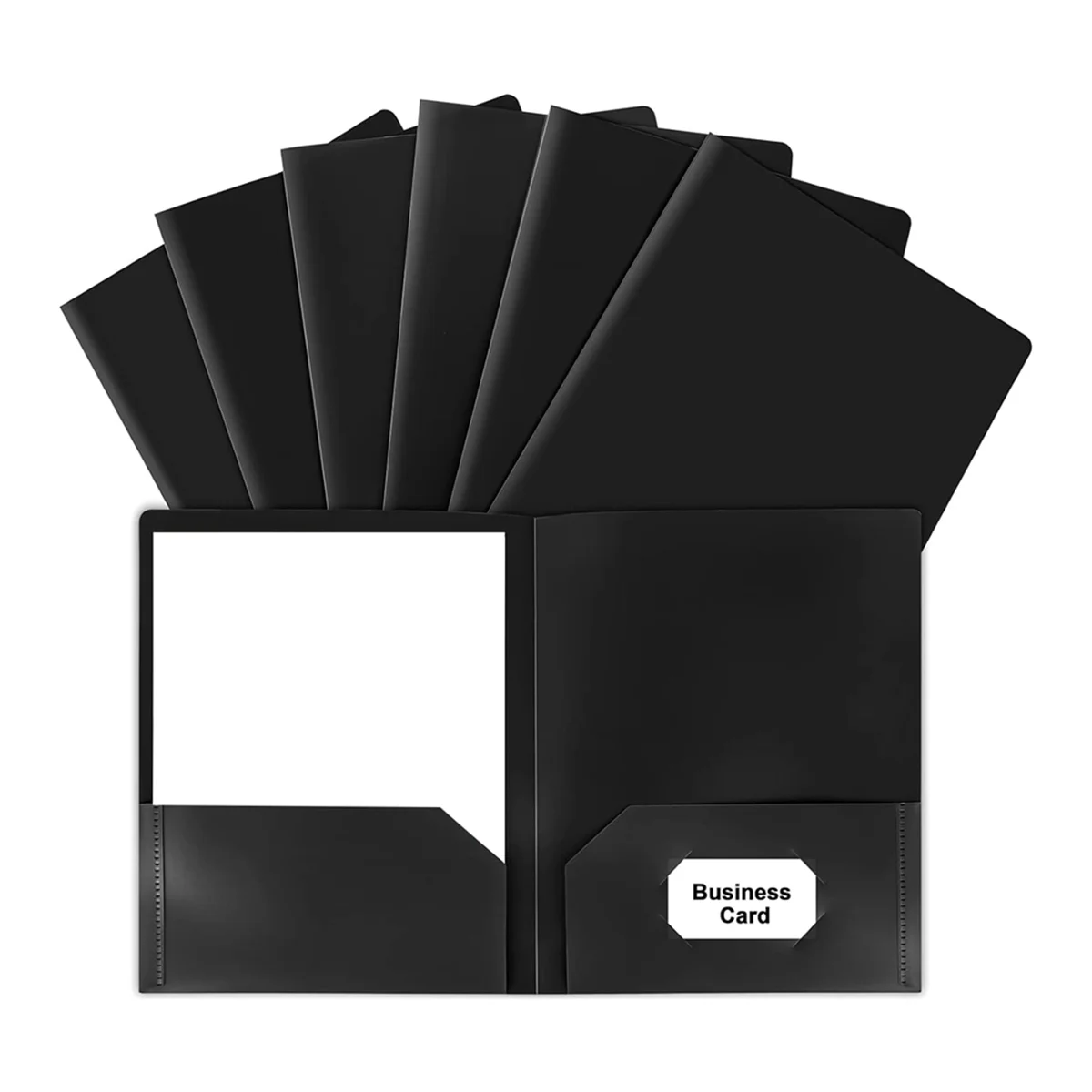 Folders with Pockets, 25 Pack 2 Pocket Folders Fit Letter Size, File Folder with Pockets for School Office Home A