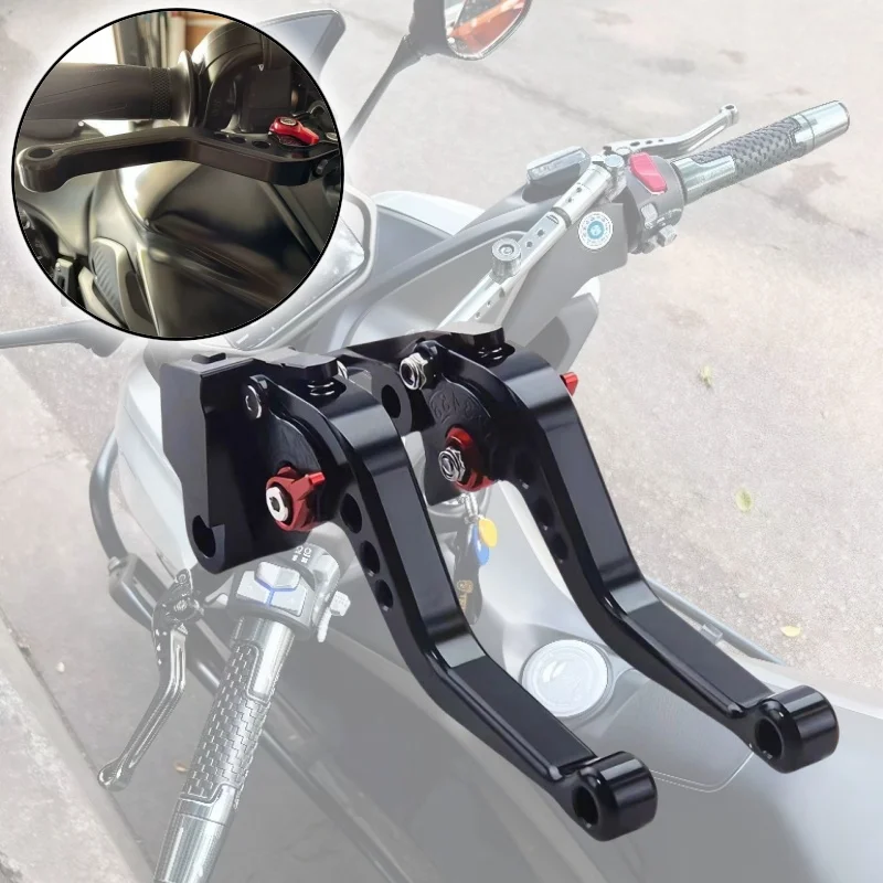 Asta freno per Buell X1 Lightning 1998-2002 S1 Lightning 1997-1998 Moto Leva frizione freno regolabile maniglia freno