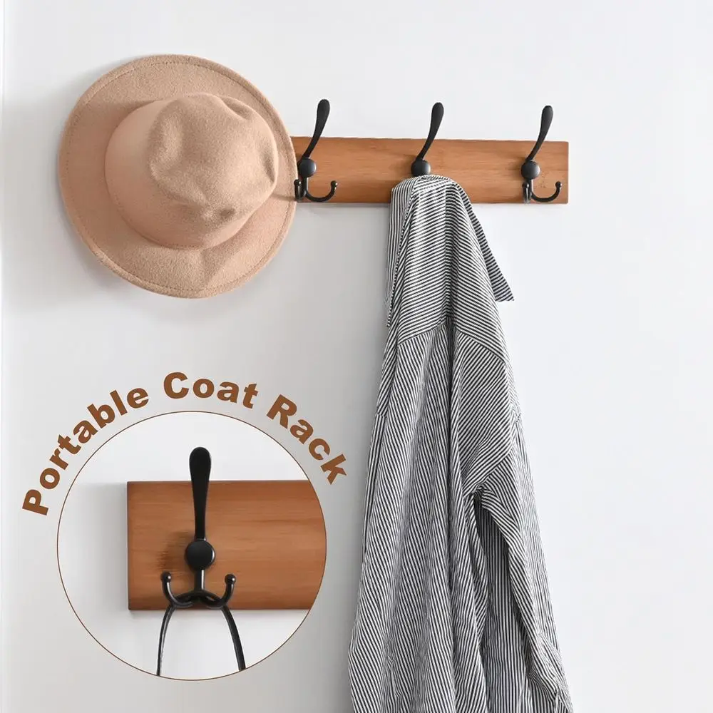 Bamboo 3-Tier Shoe Storage Bench with Coat Rack, Holds Up to 330 lbs for Entryway and Bedroom