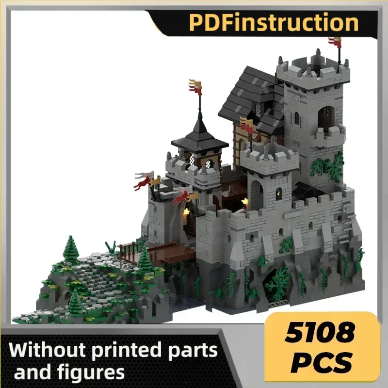 

Military Fortress Model Moc Building Bricks The Castle Gray Technology Modular Blocks Gifts Christmas Toys DIY Sets Assembly