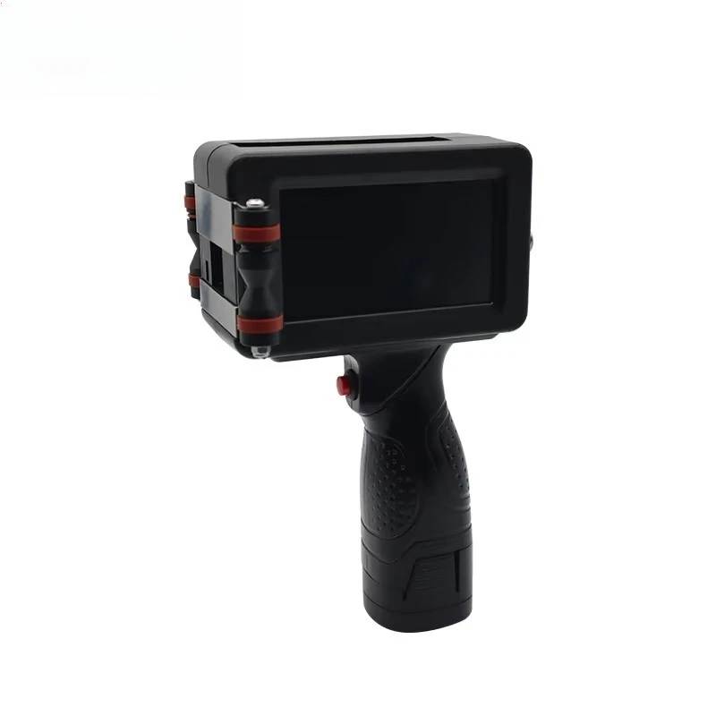 Portable Handheld Inkjet Printer, Logo Date QR Code Batch Number Machine for Plastic Bag Carton Bottle