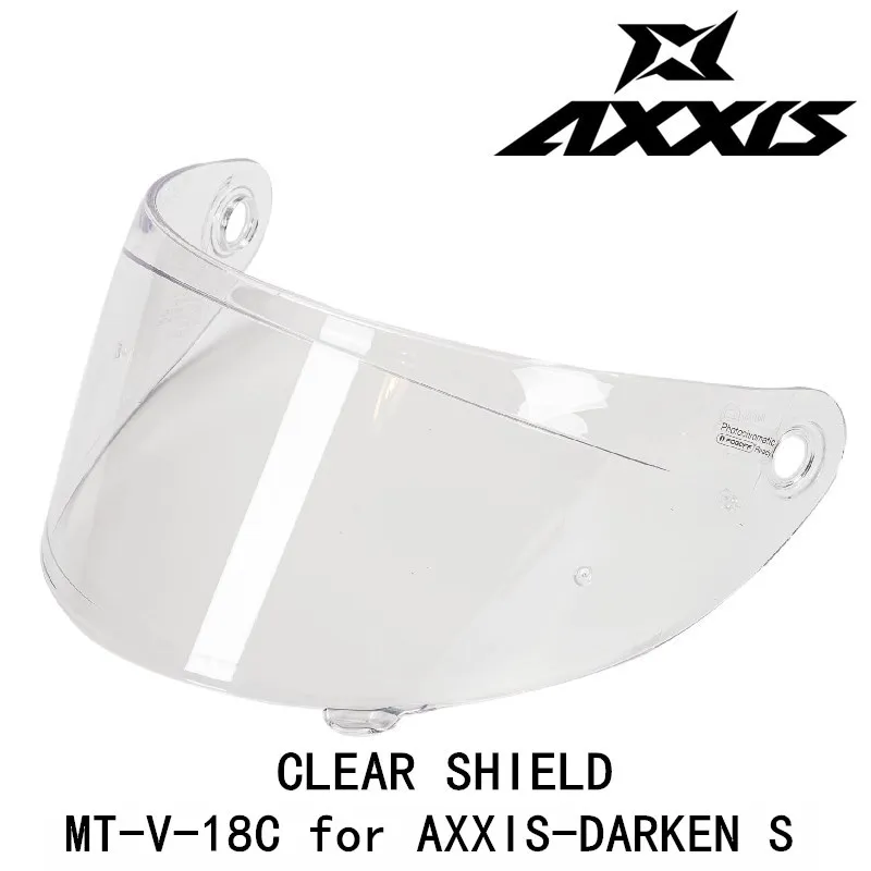 moto helm vizier voor DARKEN S AXXIS helm originele accessoires MT-V-18C schild