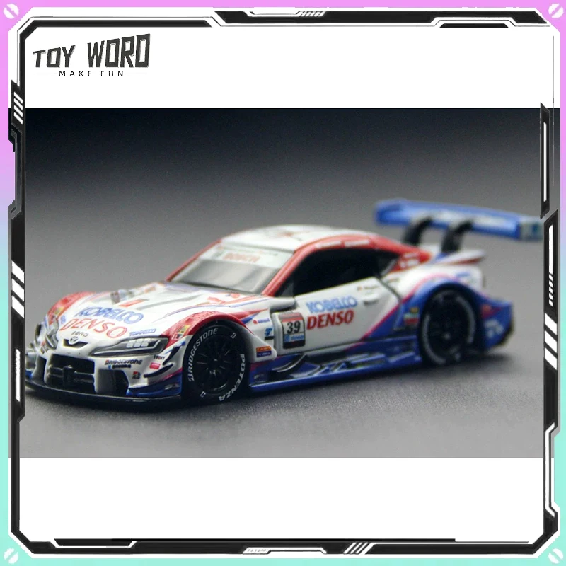 

Tomica TPR Premium Simulation Alloy Diecast Car Model Toyota Supra GR GT500 Racing Vehicle Collectible Desktop Ornament Toy gift