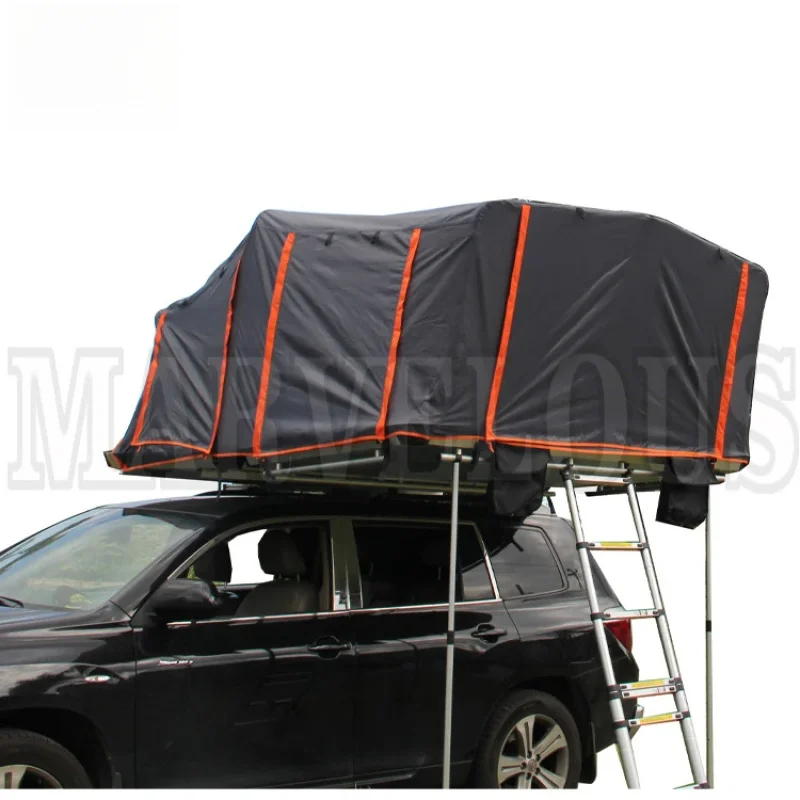

Палатка на крышу автомобиля Hardshell для внедорожников 4x4, на 3-5 человек, большого размера, из ткани Оксфорд, с антимикробным матрасом