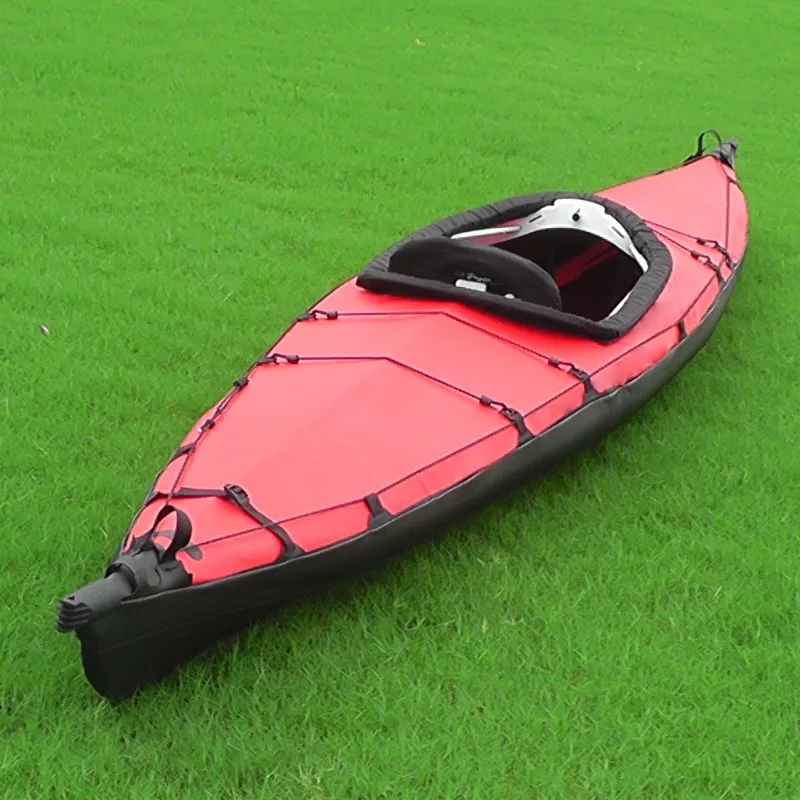 

Folding kayak, canoe, ocean boat, single rafting hardware folding boat
