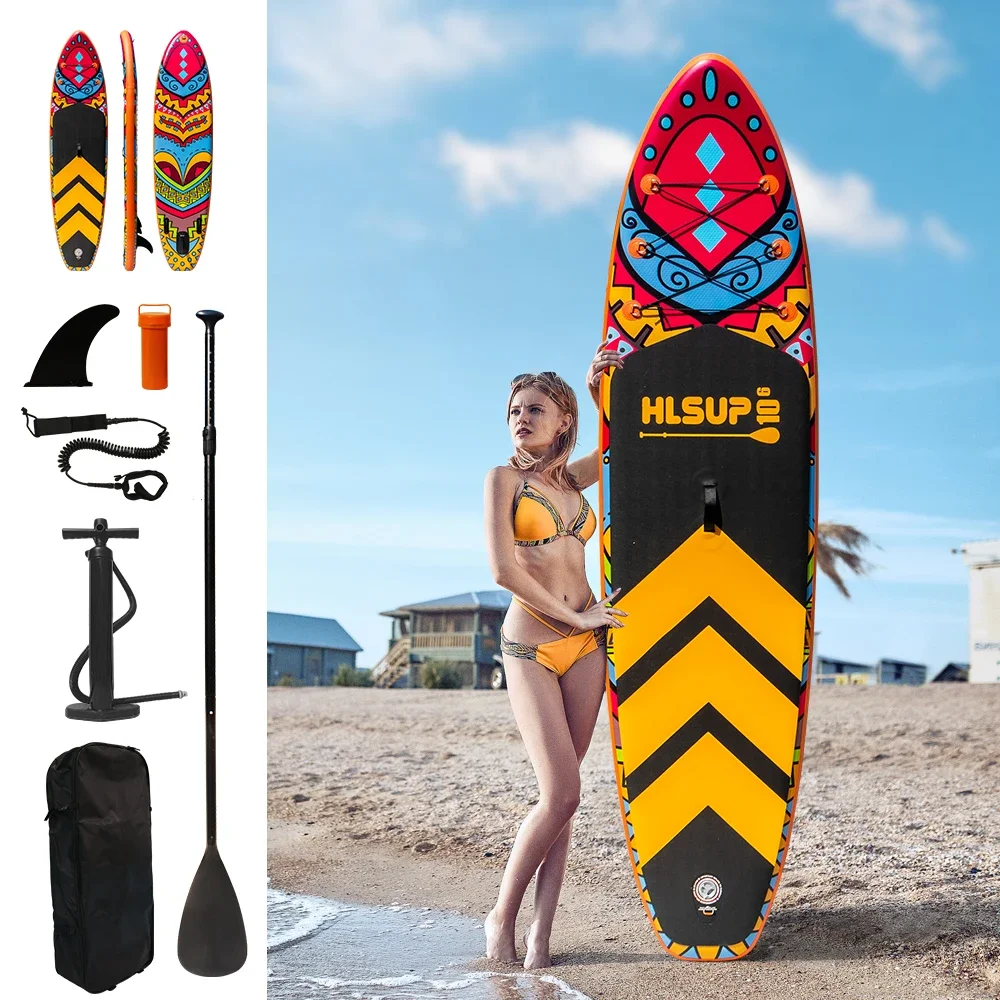 OEM High Quality Inflatable Waterproof Paddleboard Inflatable Stand Up Paddle Board Sup Board