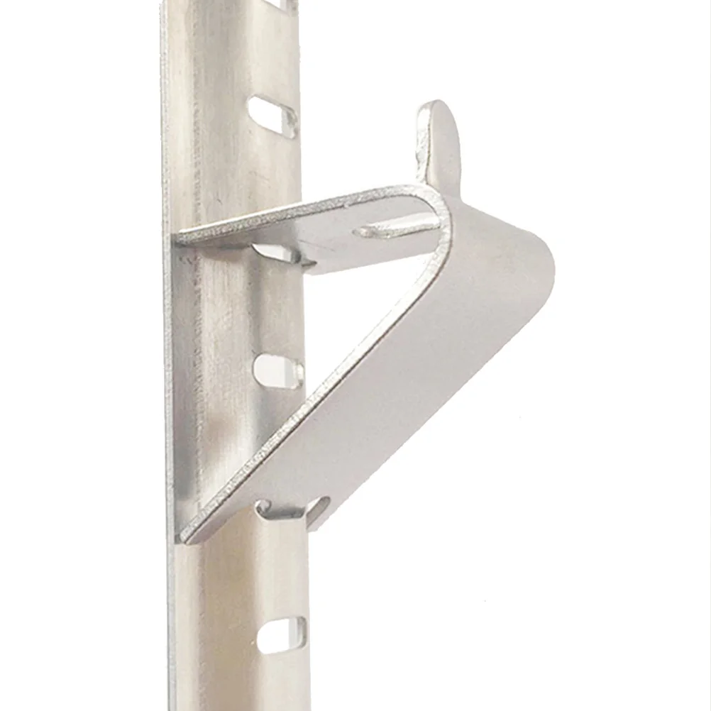 الفولاذ المقاوم للصدأ هوك لفريزر الجرف مشبك ، مشبك الثلاجة ، برودة الرف ، مقاطع الدعم ، 10 قطعة