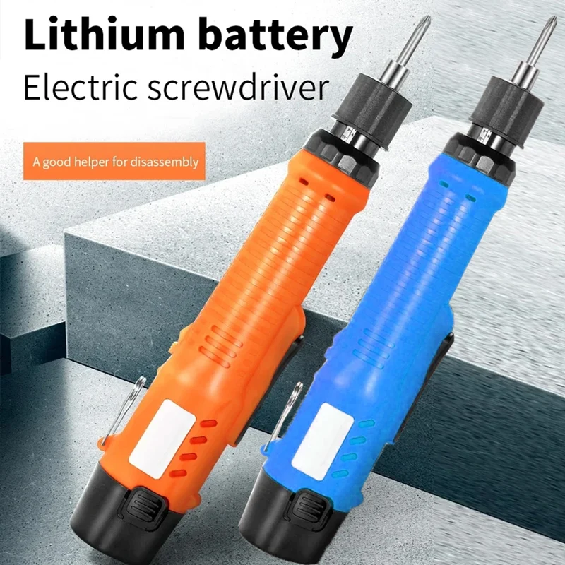 

Rechargeable Mini Electric Screwdriver 1200rpm Lithium-Ion Battery Cordless Drill for Home Repair And DIY Projects