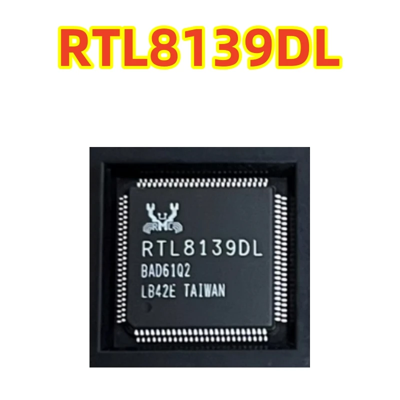Original Genuine RTL8139DL Ethernet Controller Power Management Network Communication IC 100-LQFP (14mm × 14mm) 100% new chip