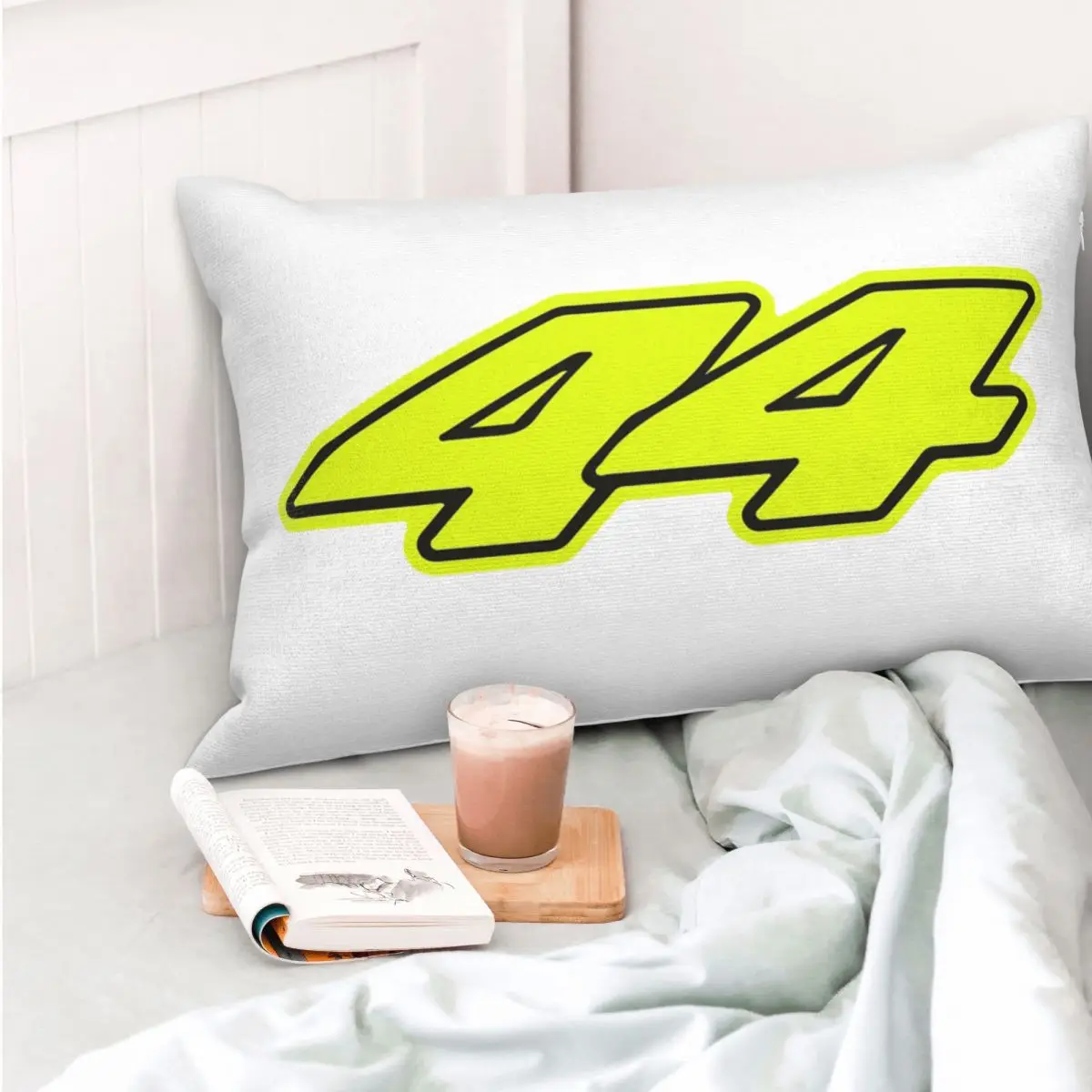 Lewis Hamilton Season Number 44 Sticker Rectangle Pillowcase Cushion Cover Decorative Bedroom Bed Home Comfort Throw Pillow