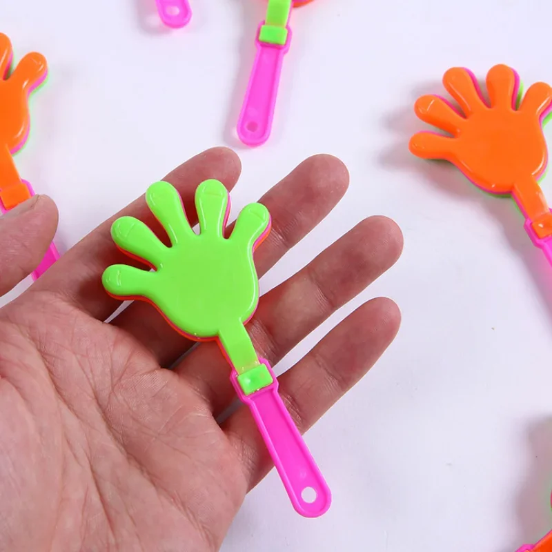 10Pcs Mini Hand Clapper Concert Party Cheering Props Children Clap Your Hands Toys For Kids Birthday Party Favors Pinata Fillers