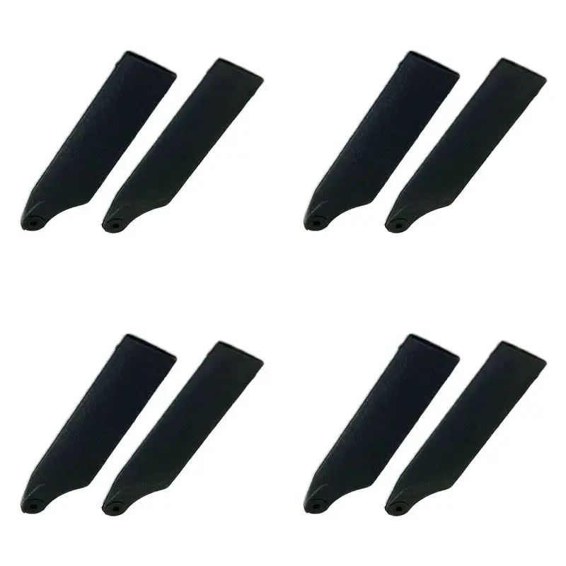 4 Pairs  62mm Plastic Tail Blade for trex 450 Helicopter rc plane