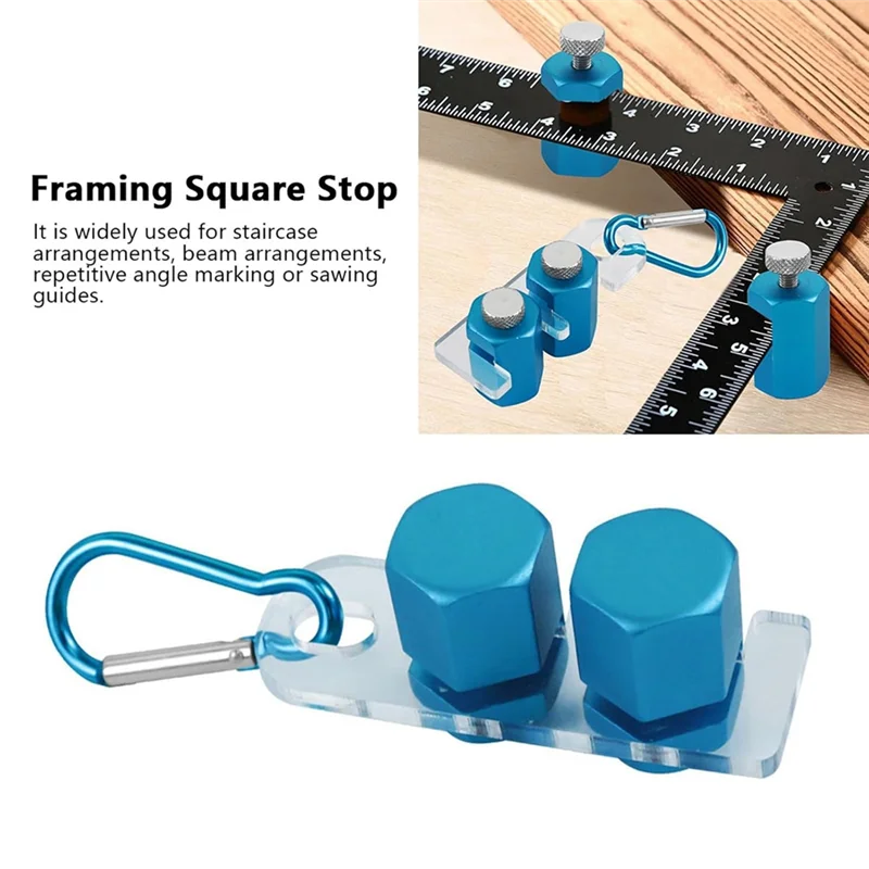 مقياس AC23-درج، أسطح مؤكسدة من سبائك الألومنيوم، تصميم مقبض سداسي، مقياس درج مربع تأطير