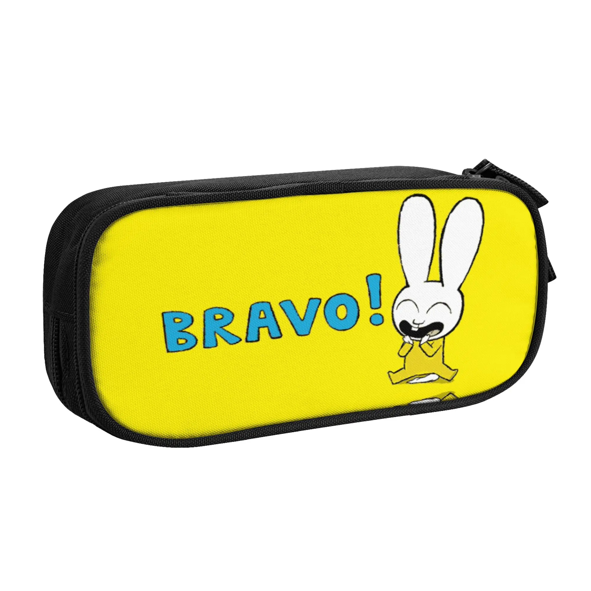 New Simon Super Rabbit Pencil Cases  Pencilcases Pen Box for Girls Boys Large Storage Bags Students School Gifts Stationery