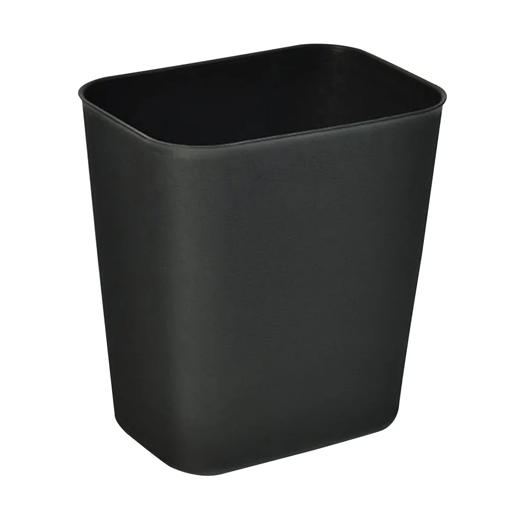 

Black Trash Can Garbage Cleaner Outdoor Cans Automotive Waste Bucket Household Office Container