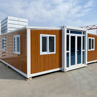 20ft 40ft Factory Direct Supply Modular House Australia Tiny Home Prefab Steel 2 Bedroom Expandable Container House