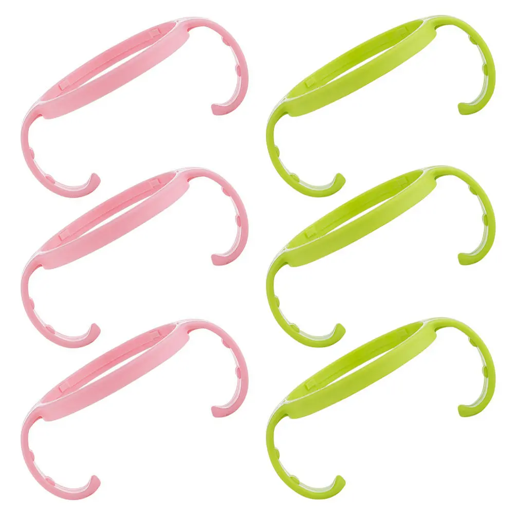 

6Pcs Baby Feeding Bottle Handles Ergonomic Non Slip Handles for Wide Mouth Milk Bottles Nursing Bottle Handle Grip Accessories