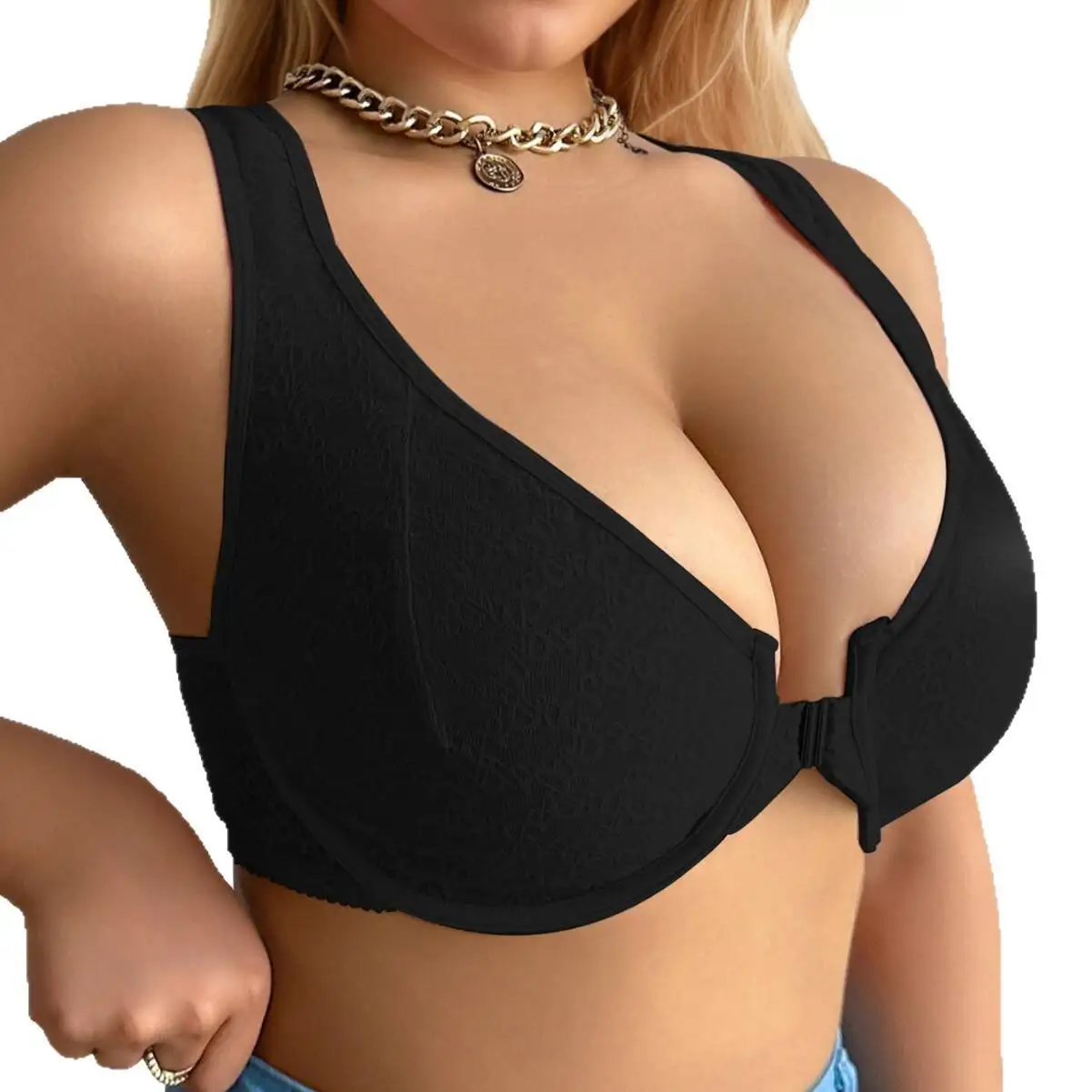 Plus Size Underwear Woman Lace Lingerie Sexy Popular Bestseller Featuring Fashion Sexy Push Up Beach Design