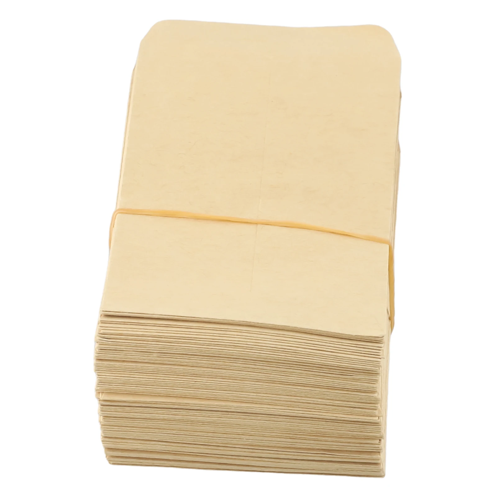 100 PCS Brown Paper Bags 6x10cm for Mini Coin Packets Small Items Storage Envelopes for Jewelry Buttons and Craft Supplies