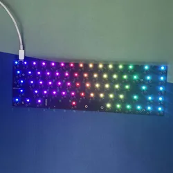 68 Layout Mechanical Keyboard Hot Swappable PCB Wired North RGB QMK Vial Proggrammable