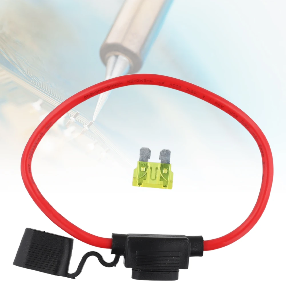 10 AWG Inline  Holder with 5/20/30/40/50 A ATC Blade Fuses Waterproof Auto  Holder for Car Truck Boat Motorcycle