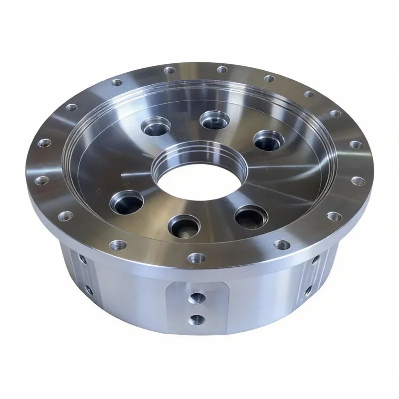 Custom Motor Flange Base High Precision Transmission Component CNC Machining Carbon Steel/Alloy Steel/Stainless Steel/Nylon