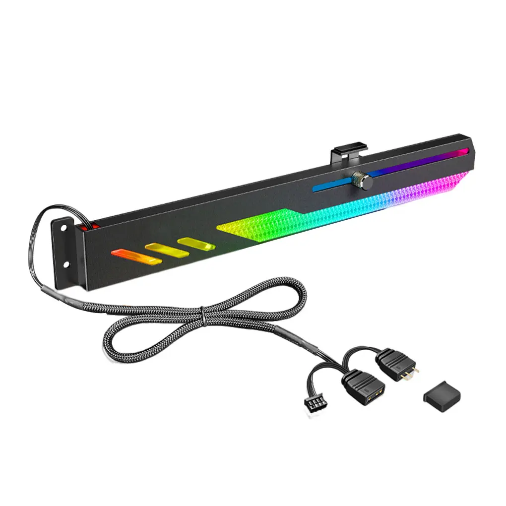 suporte-para-placa-grafica-suporte-para-placa-de-video-multicolorido-firmeza-protecao-profissional-tamanho-compacto-branco
