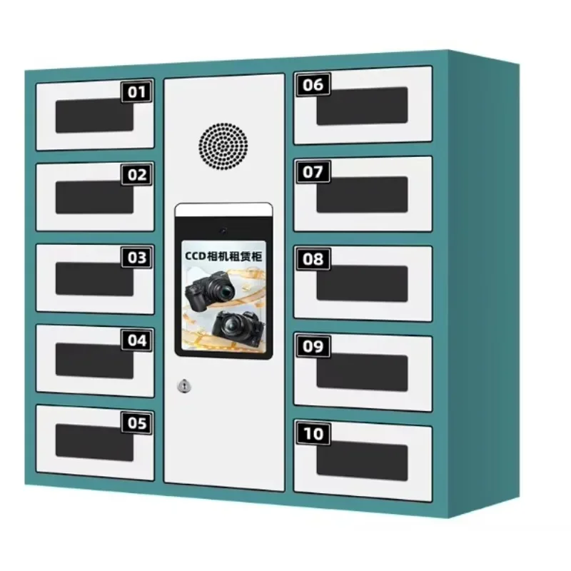 2026 2026 Best Sellers Retro Digital Rental Smart Locker - Shared Self-Service CCD Vending Cabinet