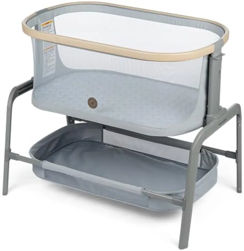 Iora Bedside Bassinet, Classic Slate