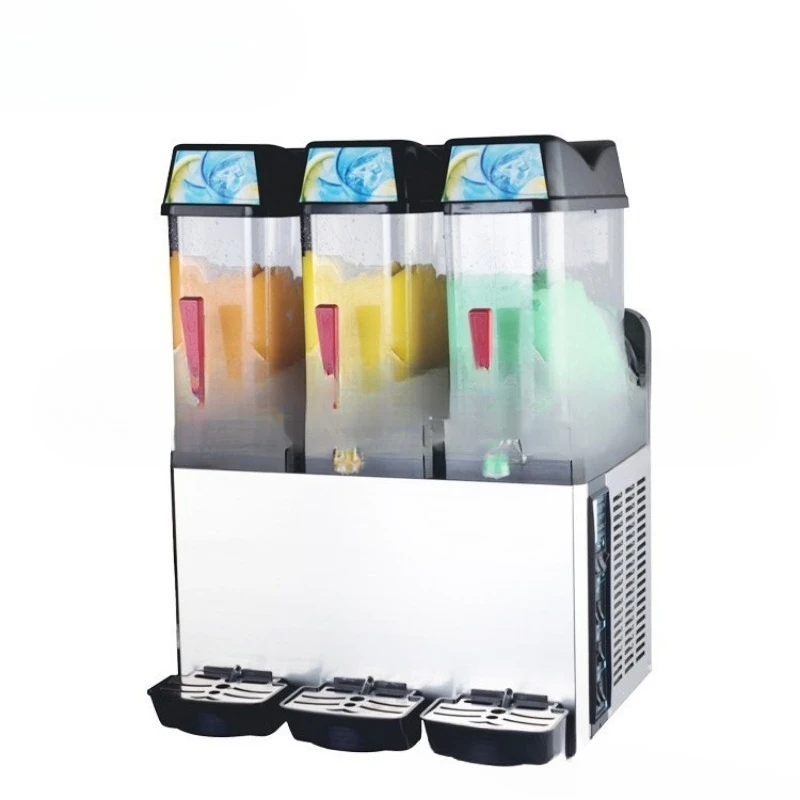 

Commercial snow melters, single- and double-cylinder slush machines, ice cream dessert shops, smoothie juicers