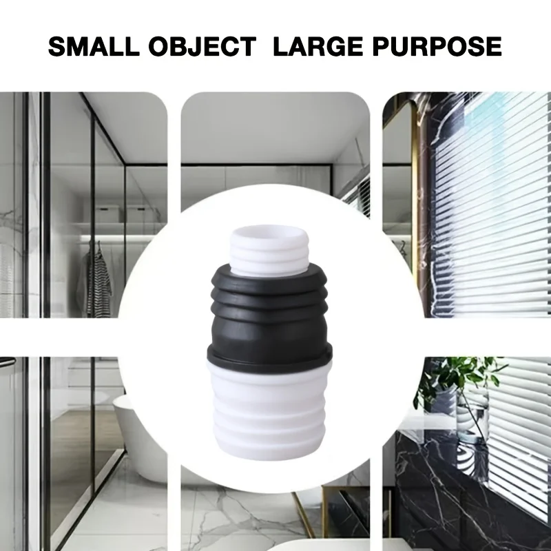 Plastic Washing Machine Drain Hose Extension Adapter Reducer Connector 25mm To 30mm Water Pipe Joint Accessory