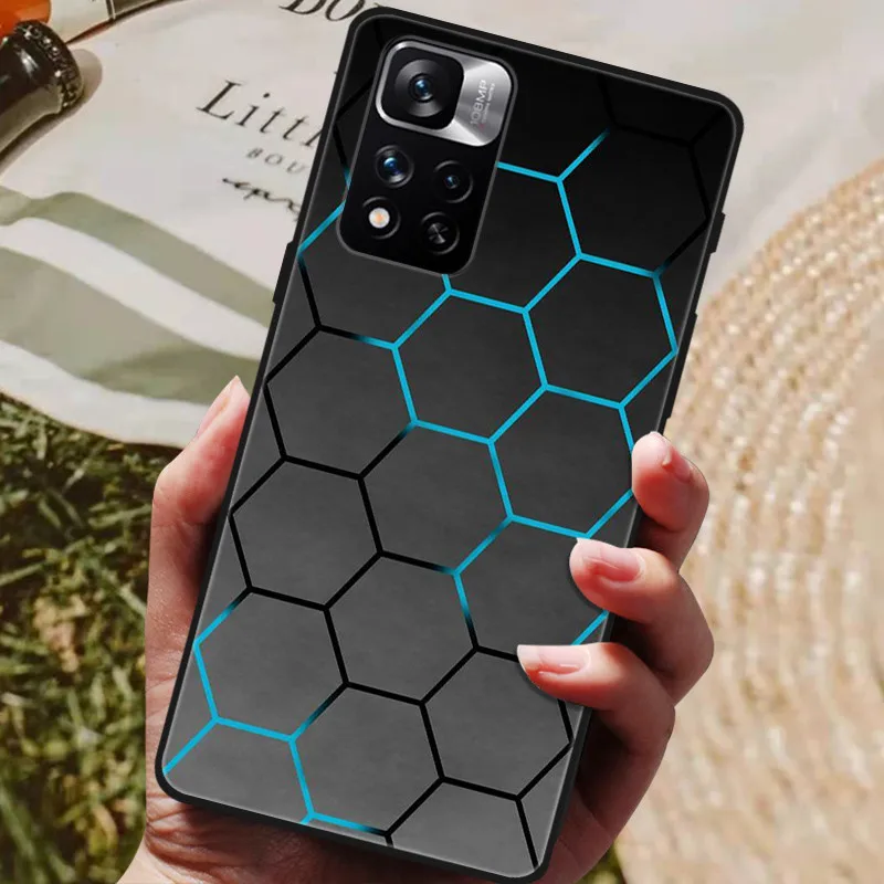 For Xiaomi Redmi Note 11 Pro Plus 5G Case Soft Silicone Phone Back Cover For Xiaomi Redmi Note11 Pro + Plus Coque Fundas bumper